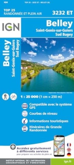 Cover for Belley / St-Genix-sur-Guiers / Sud Bugey - TOP 25 (Map) (2024)