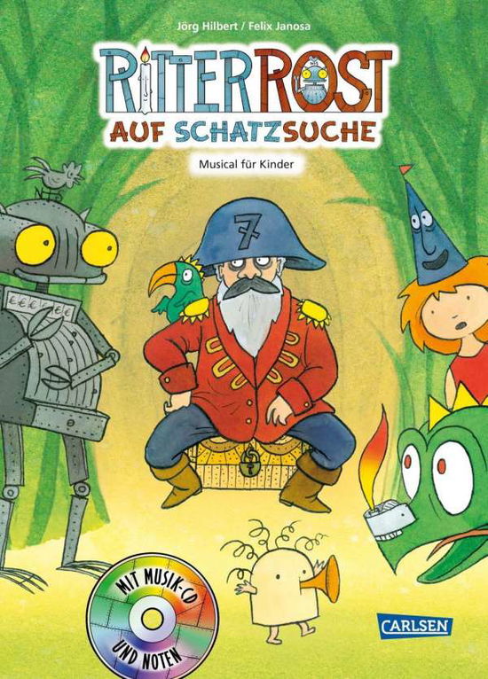 Ritter Rost.Schatzsuche.m.CD - Hilbert - Books -  - 9783219118452 - 