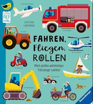 Cover for Frauke Nahrgang · Edition Piepmatz: Fahren, Fliegen, Rollen (Legetøj) (2022)