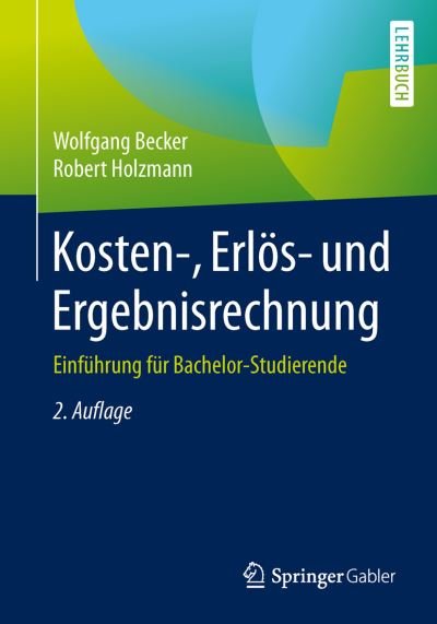 Cover for Becker · Kosten-, Erlös- und Ergebnisrech (Buch) (2016)