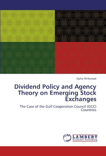 Cover for Duha Al-kuwari · Dividend Policy and Agency Theory on Emerging Stock Exchanges: the Case of the Gulf Cooperation Council (Gcc) Countries (Paperback Bog) (2012)