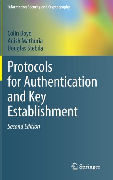 Cover for Boyd · Protocols for Authentication and Key Establishment (Bog) [2nd ed. 2020 edition] (2019)