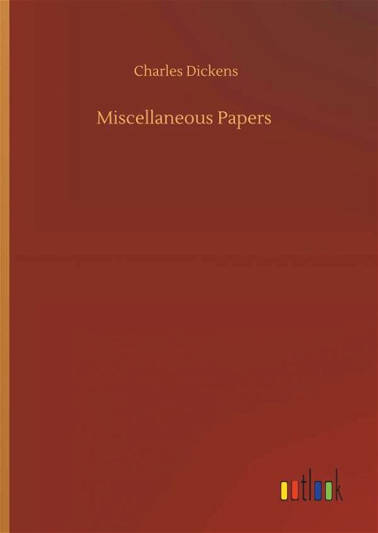 Cover for Dickens · Miscellaneous Papers (Bog) (2019)