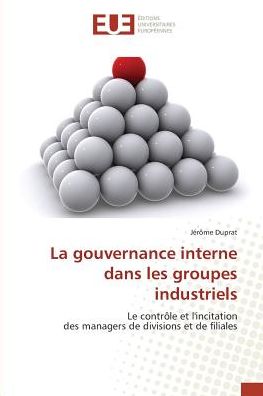 Cover for Duprat · La gouvernance interne dans les (Bok)