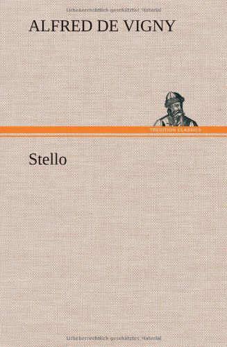 Cover for Alfred De Vigny · Stello (Hardcover Book) [French edition] (2012)