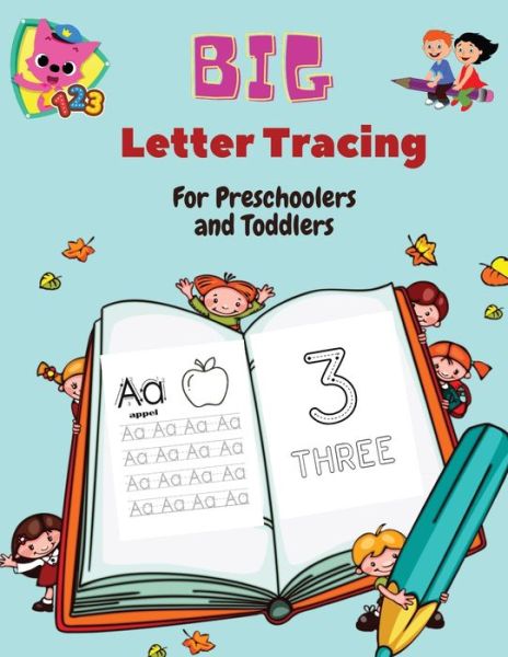 Cover for Mike Stewart · BIG Letter Tracing for Preschoolers and Toddlers (Paperback Book) (2021)