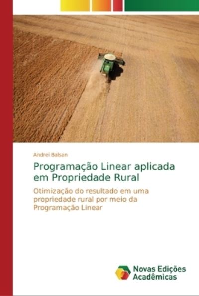 Cover for Balsan · Programação Linear aplicada em P (Book) (2018)