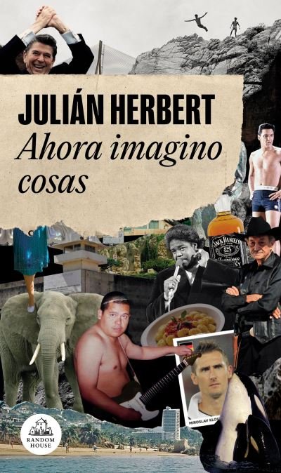 Cover for Julián Herbert · Ahora imagino cosas / Now I Imagine Things (Paperback Book) (2023)