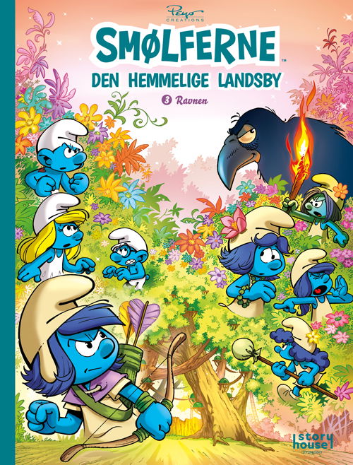 Smølferne: Den hemmelige landsby 3 (Hardcover Book) (2025)