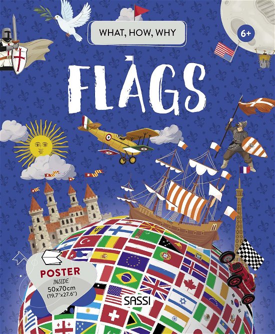Cover for What How Why Flags (Hardcover Book) (2021)