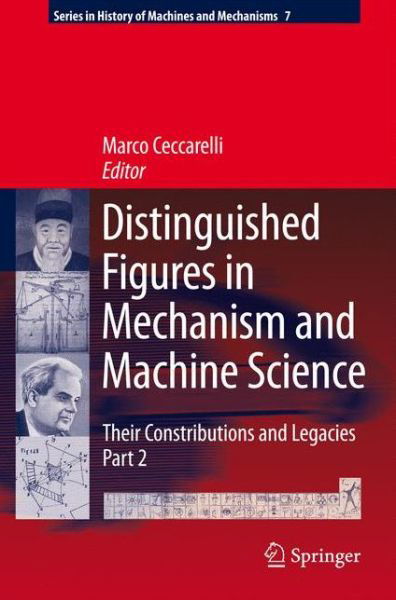 Cover for Marco Ceccarelli · Distinguished Figures in Mechanism and Machine Science: Their Contributions and Legacies, Part 2 (Gebundenes Buch) (2009)