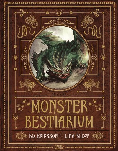Cover for Bo Eriksson · Monsterbestiarium (Inbunden Bok) (2018)