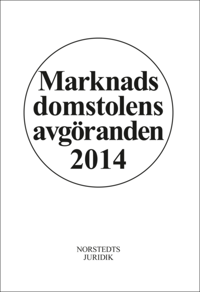 Cover for Marknadsdomstolens avgöranden 2014 (Bound Book) (2015)