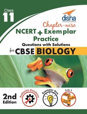 Cover for Disha Experts · Chapter-wise NCERT + Exemplar + Practice Questions with Solutions for CBSE Biology Class 11 (Pocketbok) (2019)