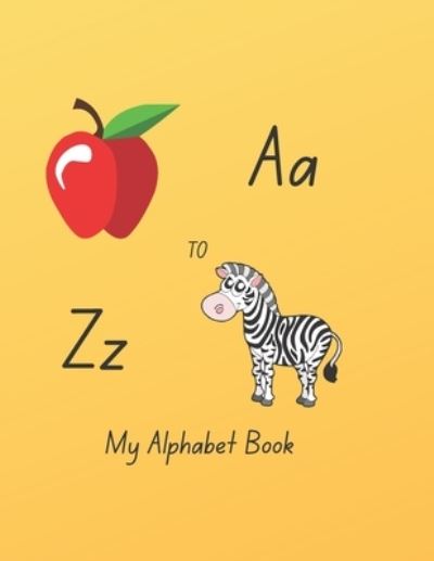 Cover for Wild Horn Designs · My Alphabet Book: Learn to write and Practice pen control (Paperback Book) (2021)