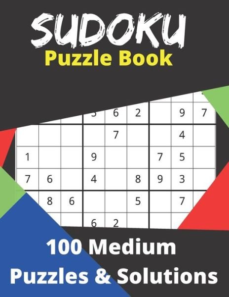 Cover for Mk Nash · Suduko Puzzle Book 100 Medium Puzzles and Solutions (Paperback Bog) (2020)