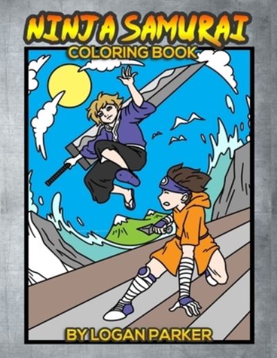 Cover for Logan Parker · Ninja Samurai, Coloring book (Paperback Book) (2020)