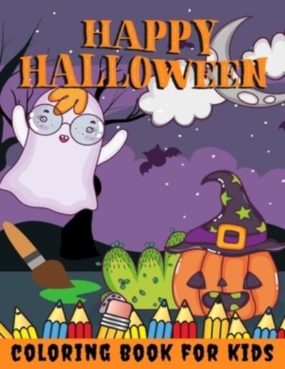 Happy Halloween Coloring Book for kids - Toodma - Bøger - Independently Published - 9798692742452 - 1. oktober 2020
