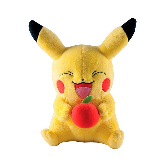 Cover for Tomy · Pokemon - Pikachu with Apple Large 10&quot; Plush (Plysj)