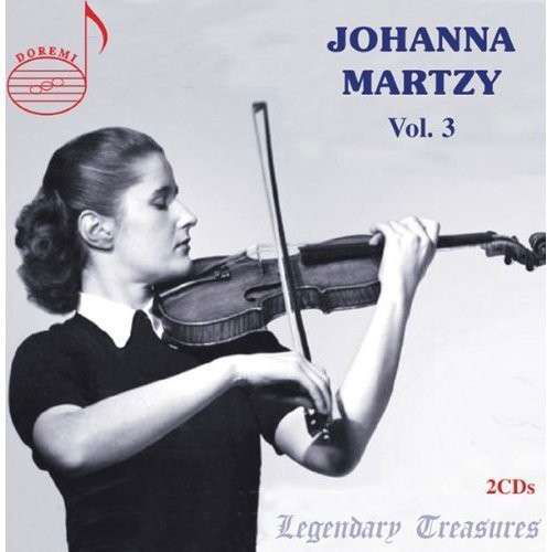 Cover for Martzy / Mozart / Bach / Bartok · Johanna Martzy 3 (CD) (2014)