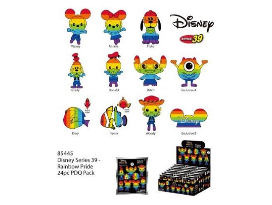 Monogram · Disney PVC-Taschenanhänger Serie 39 Rainbow (Pride (Toys) (2023)