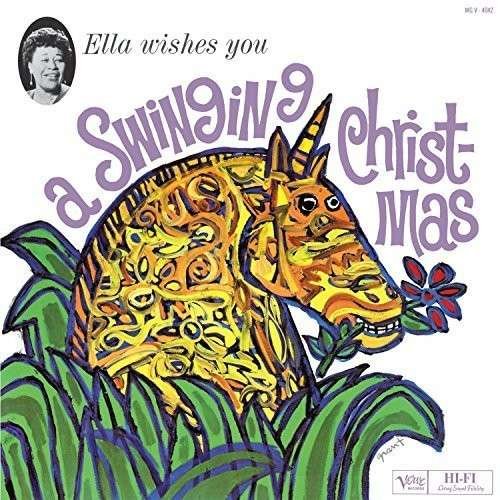 Cover for Ella Fitzgerald · Ella Wishes You a Swinging Christmas (LP) (2014)