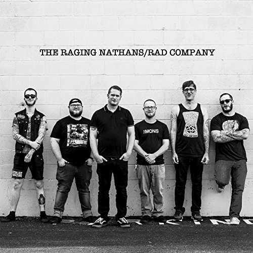 Cover for Raging Nathans &amp; Rad Company · Split (7&quot;) (2017)