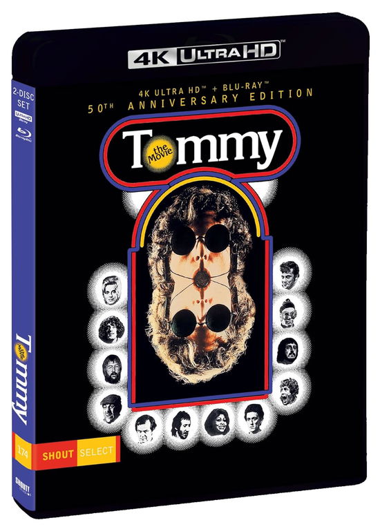 Cover for Tommy  (50th Anniversary Edition) · Tommy (1975) (50th Anniversary Edition) (4K UHD Blu-ray) (2025)