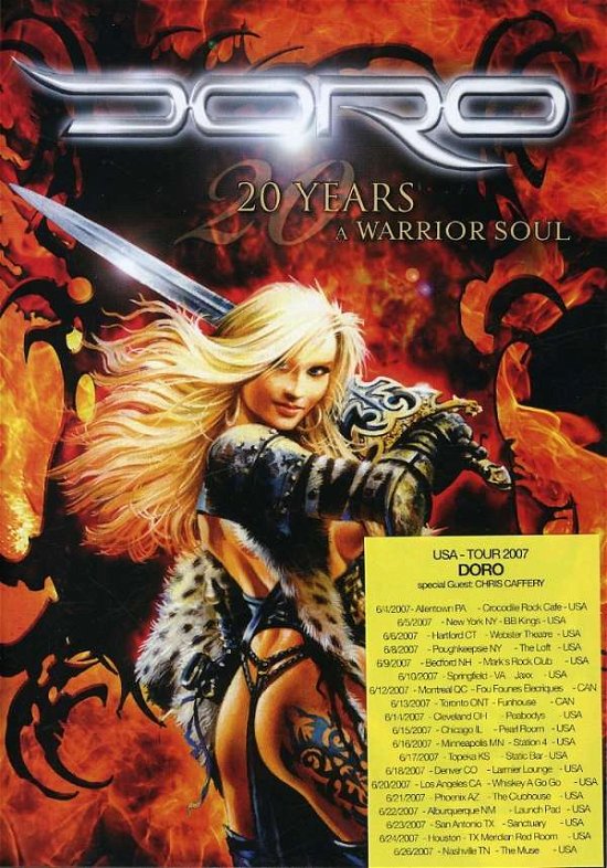 Cover for Doro · 20 Years a Warrior Soul (DVD) (2007)