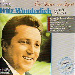 Cover for Fritz Wunderlich · * WUNDERLICH Fritz- The Legend (CD) (2007)