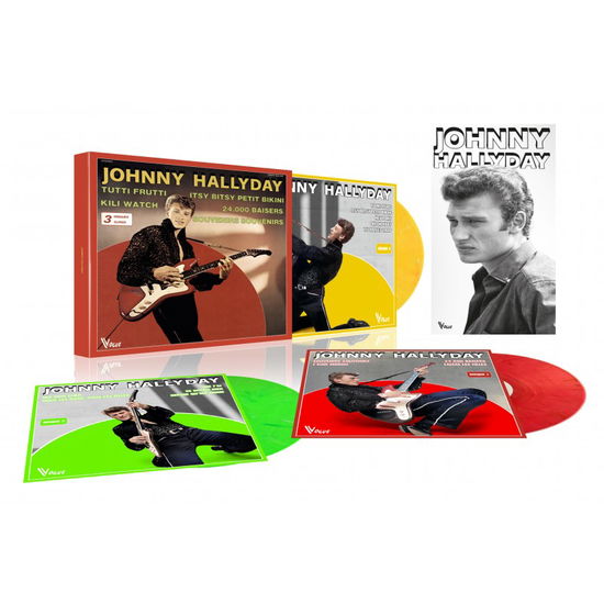 Coffret Vogue - Made In Belgium – Coloured Vinyl - Johnny Hallyday - Musik - Culturefactory - 3700477835453 - 22. april 2023