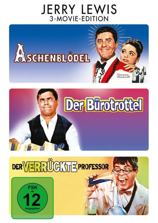 Jerry Lewis-3-movie-edition - Jerry Lewis - Elokuva - PARAMOUNT HOME ENTERTAINM - 4010884591453 - torstai 2. huhtikuuta 2015