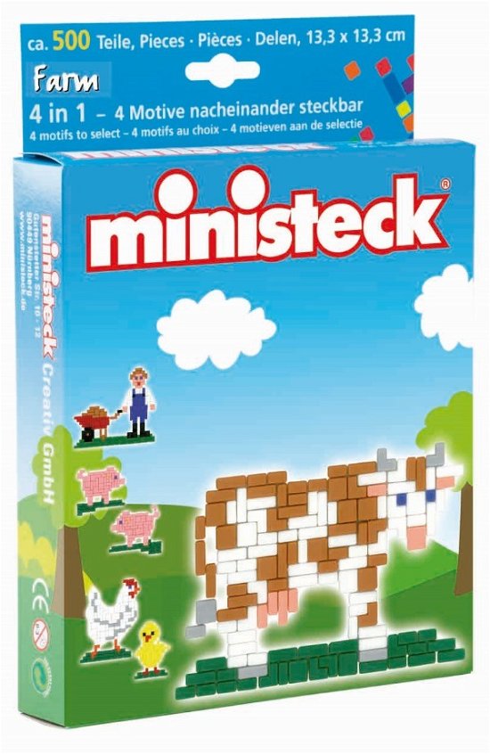 Cover for Ministeck · Ministeck: Boerderij 4 In1 Ca. 500 Delen (MERCH)