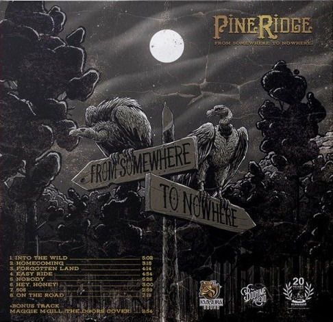 Cover for Pine Ridge Boys · From Somewhere To Nowhere (LP) (2016)