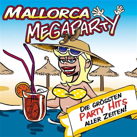 Cover for Strandrocker · Mallorca Megaparty-die (CD) (2020)