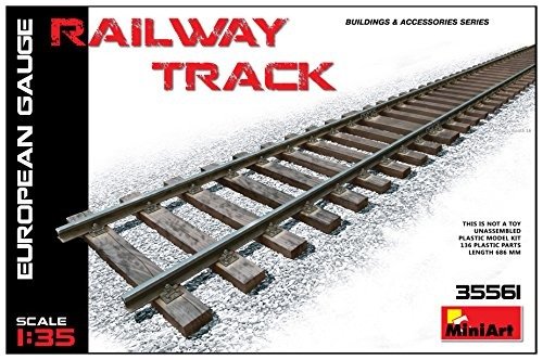 Cover for MiniArt · Railway Track European Gauge (Toys)