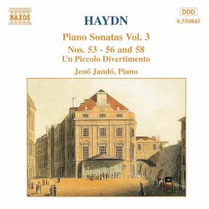 HAYDN: Piano Sonatas Vol.3 - Jeno Jando - Música - Naxos - 4891030508453 - 3 de março de 1994