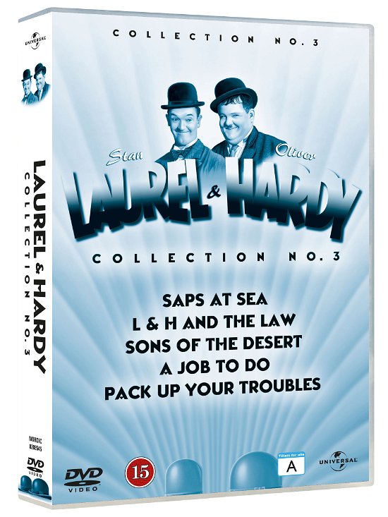 Laurel & Hardy Vol 11-15 -  - Filmes - PCA - UNIVERSAL PICTURES - 5050582885453 - 31 de janeiro de 2012