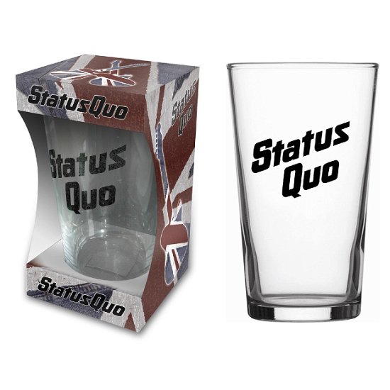 Logo (Beer Glass) - Status Quo - Fanituote - PHM - 5055339794453 - maanantai 28. lokakuuta 2019