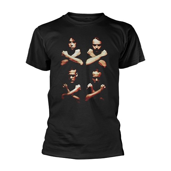 Metallica Unisex T-Shirt: Birth Death Crossed Arms (Back Print) - Metallica - Merchandise - PHD - 5056187741453 - 6. august 2021