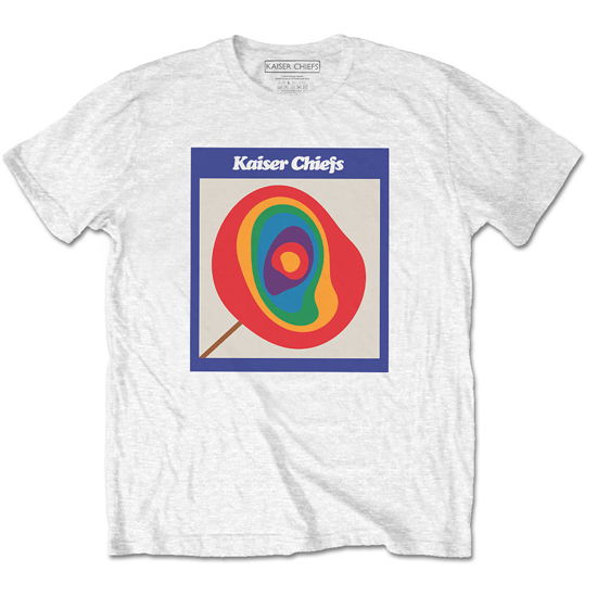 Kaiser Chiefs Unisex T-Shirt: Lollipop - Kaiser Chiefs - Produtos - MERCHANDISE - 5056368601453 - 22 de janeiro de 2020