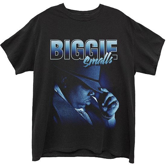Biggie Smalls Unisex T-Shirt: Hat - Biggie Smalls - Koopwaar -  - 5056368614453 - 