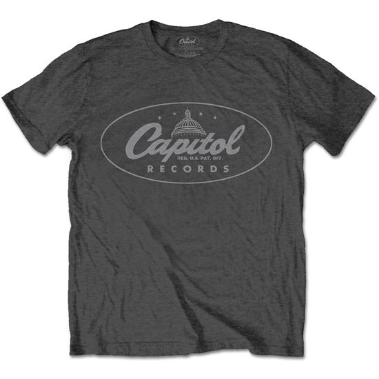 Capitol Records Unisex T-Shirt: Logo - Capitol Records - Gadżety -  - 5056368630453 - 