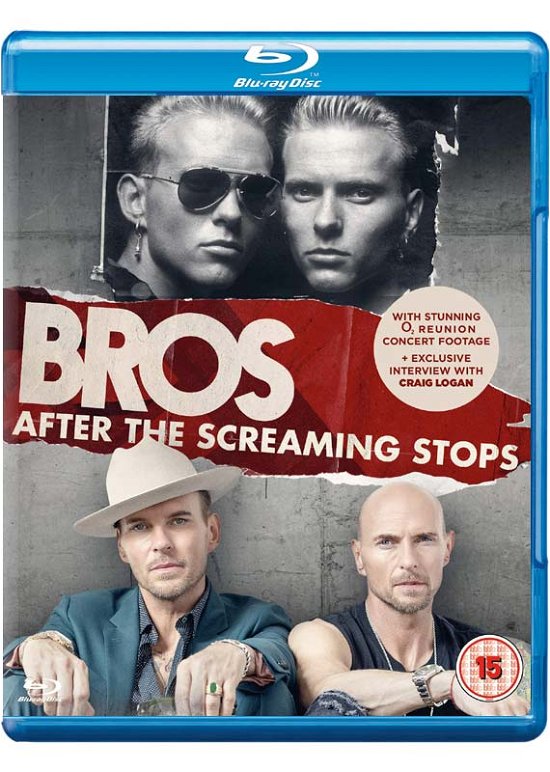 Cover for Bros After the Screaming Stops BD · Bros: After the Screaming Stops BD (Blu-ray) (2018)