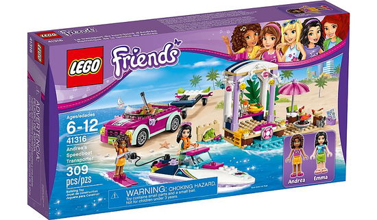 Cover for Lego · Lego Friends 41316 Andreas Speedboot Transport (N/A)