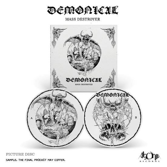 Cover for Demonical · Mass Destroyer (12&quot;) [Picture Disc edition] (2022)