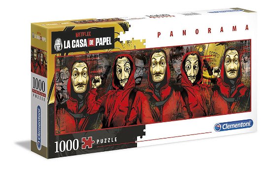 Cover for Clementoni · La Casa De Papel (Panorama 1000 Stukjes) (Puslespill)
