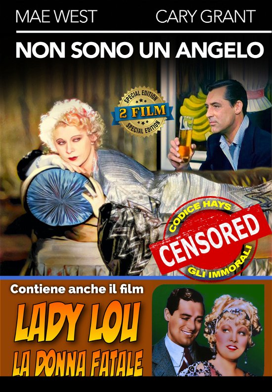 Cover for Non Sono Un Angelo / Lady Lou · La Donna fatale (DVD) (2022)