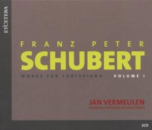 Cover for Jan Vermeulen · Schubert: Complete Works For Pianoforte Vol.1 (CD) (2014)