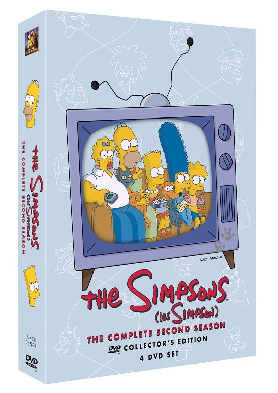Cover for Simpsons The · Simpsons The - Season 02 (DVD) [Box set] (2010)